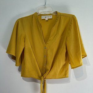 Hiatus Small Yellow Top